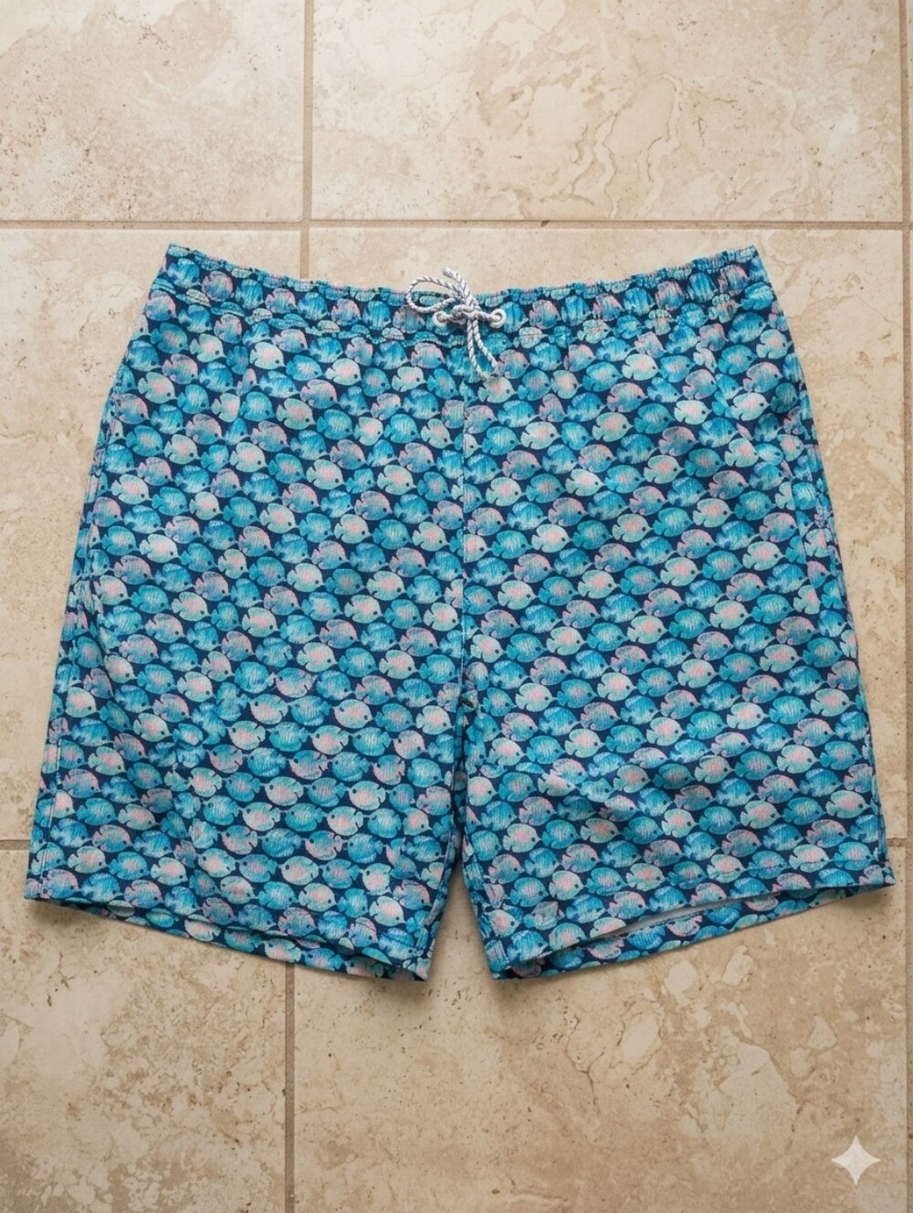 Bonobos Men's Fish Print Swim Trunks - XL NWT